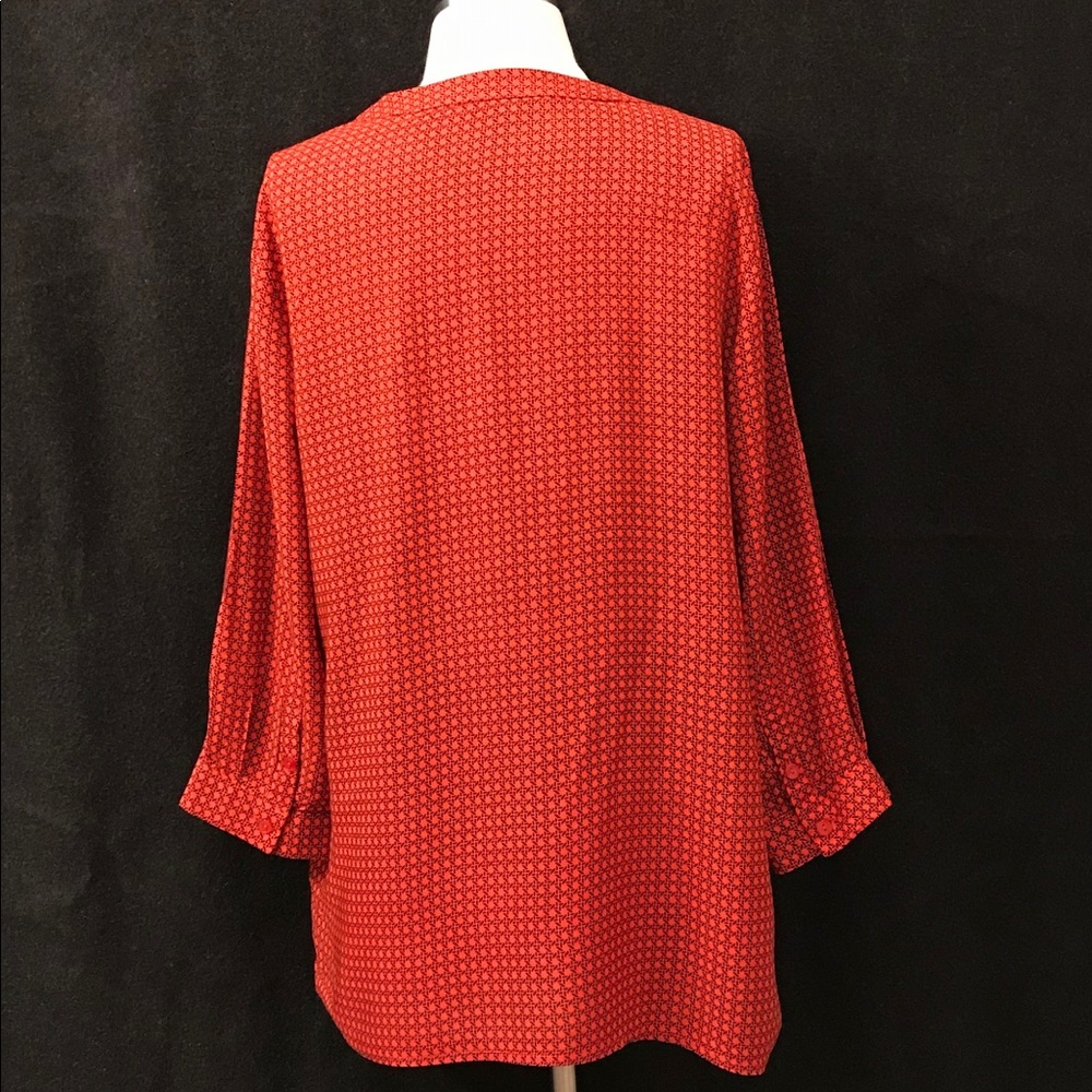 Fall print blouse - Picture 2 of 4